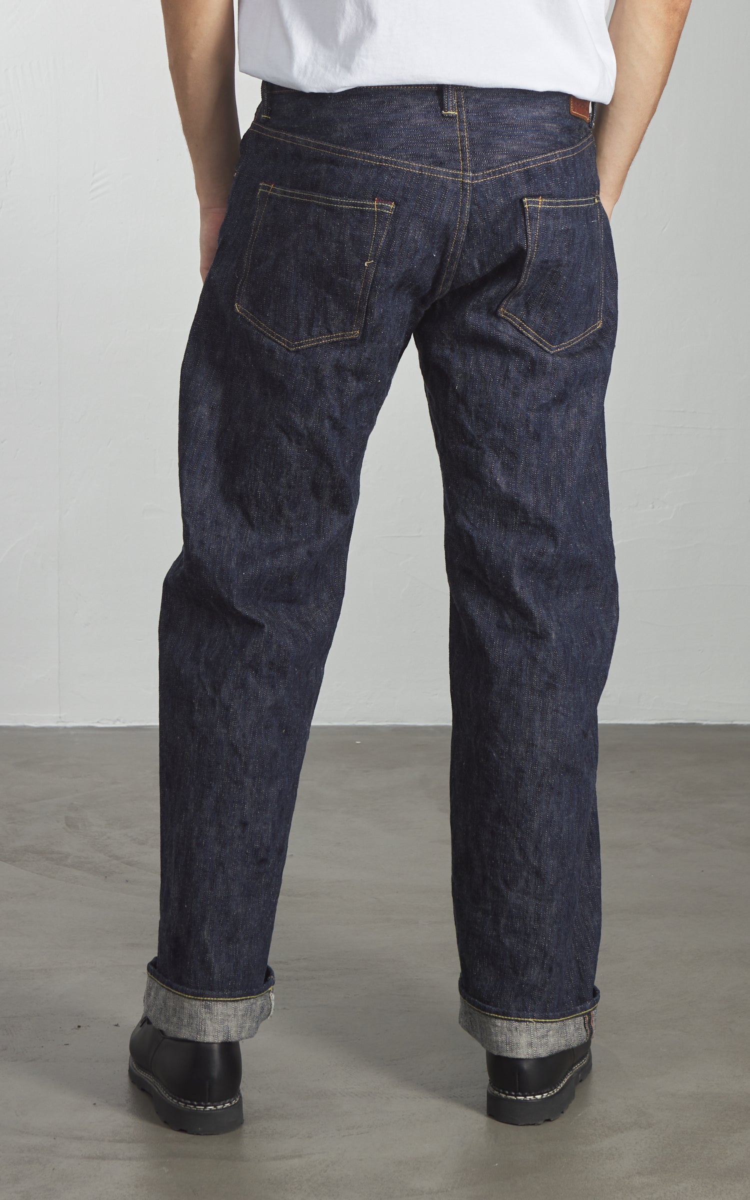 ONI Denim 200-ONI KASE Wide Straight Natural Indigo 16oz