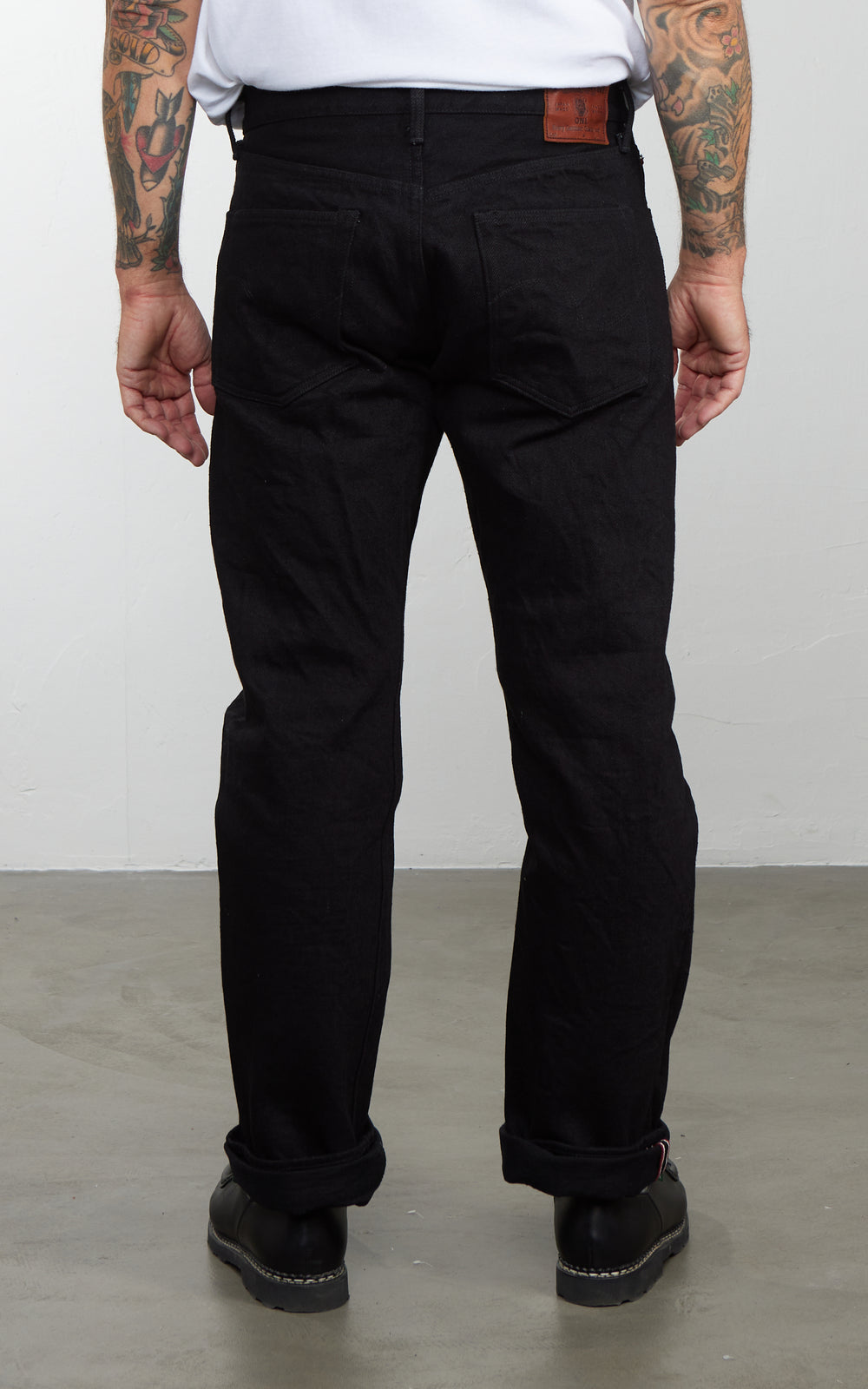 ONI Denim 288ZR-BKBK "Secret Black Denim" Regular Straight Jeans 20oz