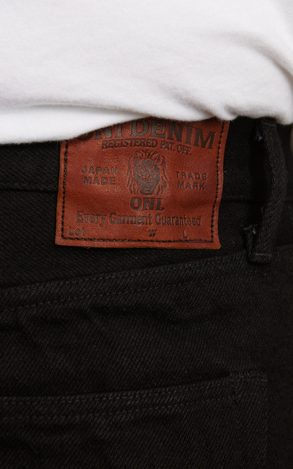ONI Denim 288ZR-BKBK "Secret Black Denim" Regular Straight Jeans 20oz