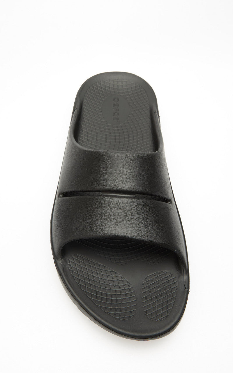 OOFOS Ooahh Slide Sandal Black