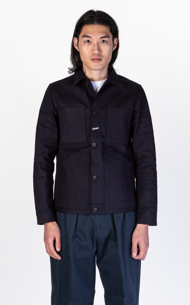 Rogue Territory Open Range Jacket Indigo Selvedge Canvas 11oz