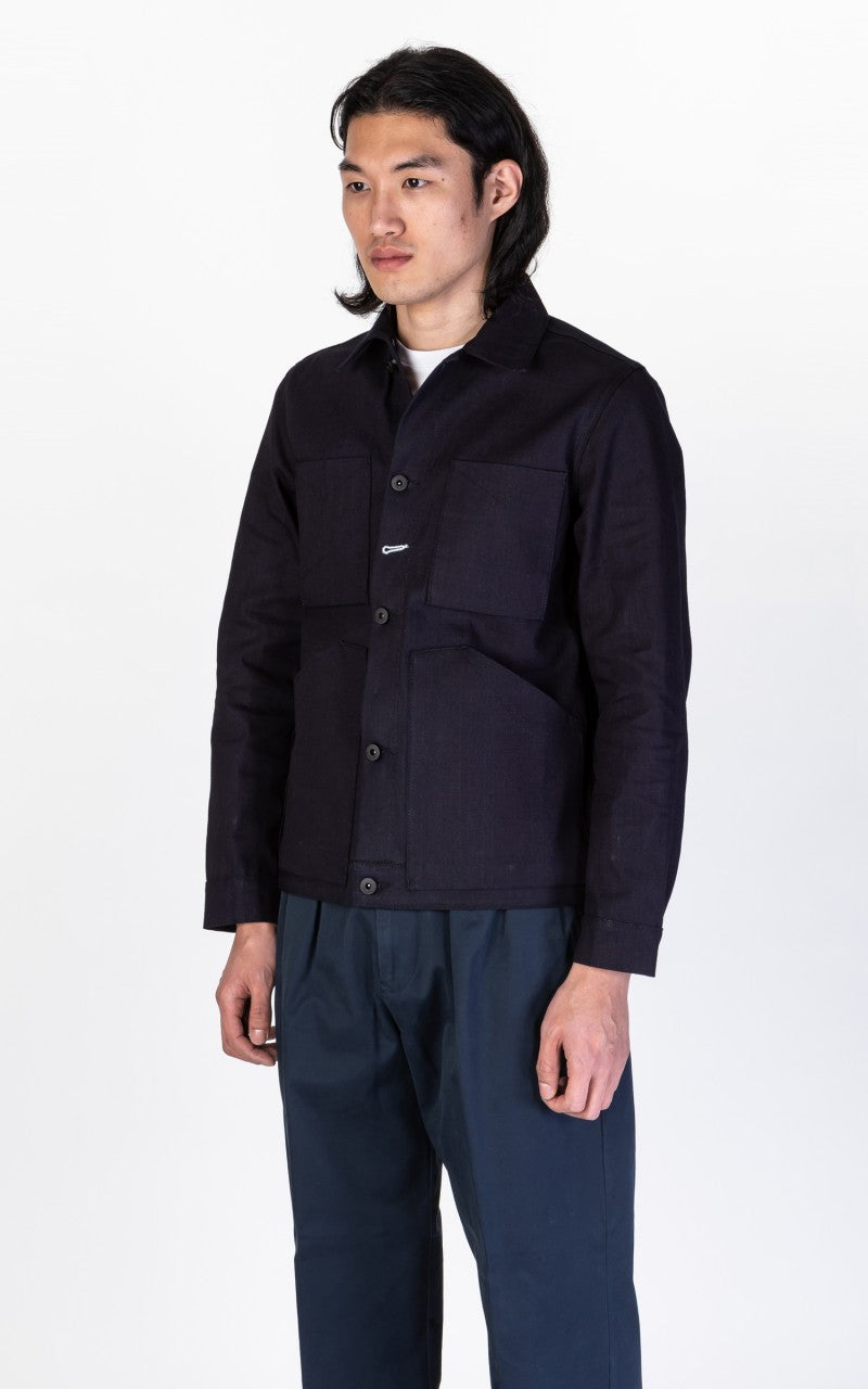 Rogue Territory Open Range Jacket Indigo Selvedge Canvas 11oz