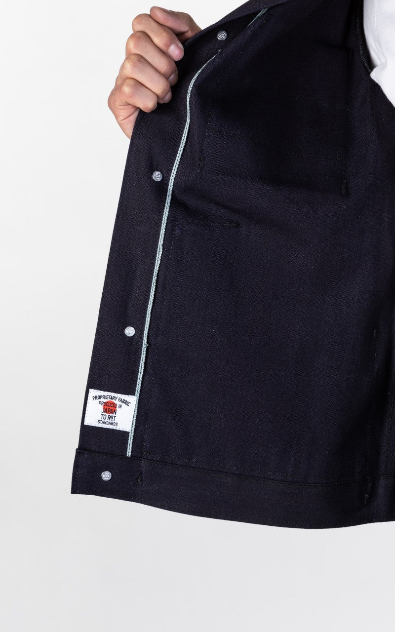 Rogue Territory Open Range Jacket Indigo Selvedge Canvas 11oz