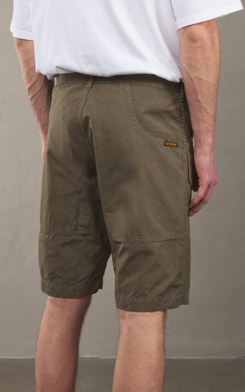 OrSlow Utility Work Shorts Poplin Greige