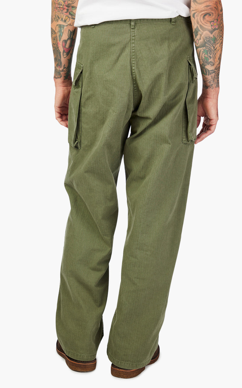 OrSlow US Army 2 Pocket Cargo Pants Army Green