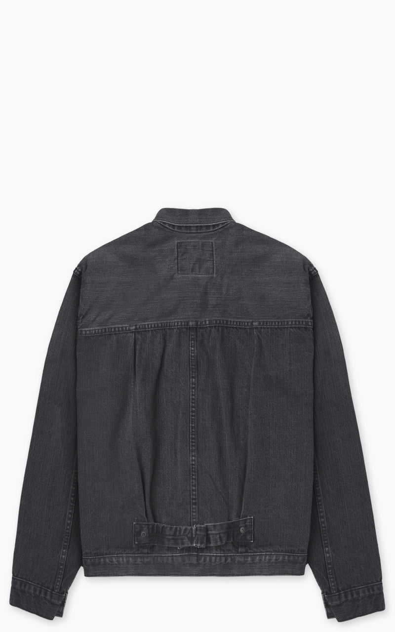 OrSlow Type 1 Denim Jacket Selvedge Stonewashed Black