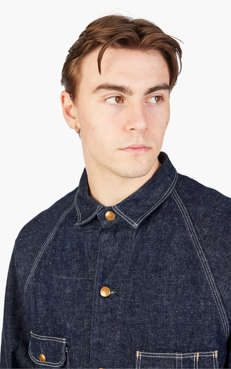 OrSlow 1950's Coverall Denim Indigo One Wash