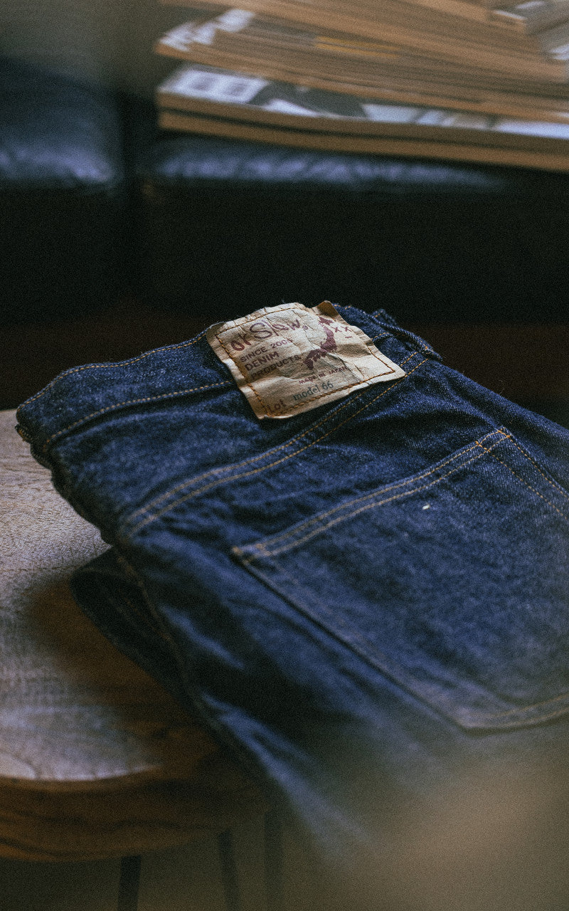 OrSlow Model 66 1966's Standard Fit Jeans One Wash Indigo