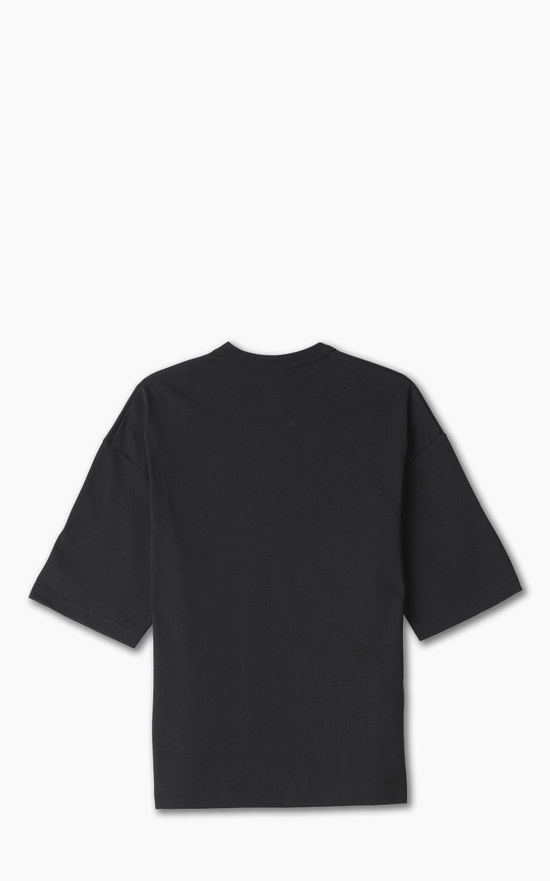 OrSlow Kangaroo Pocket 3/4 Sleeve T-Shirt Black
