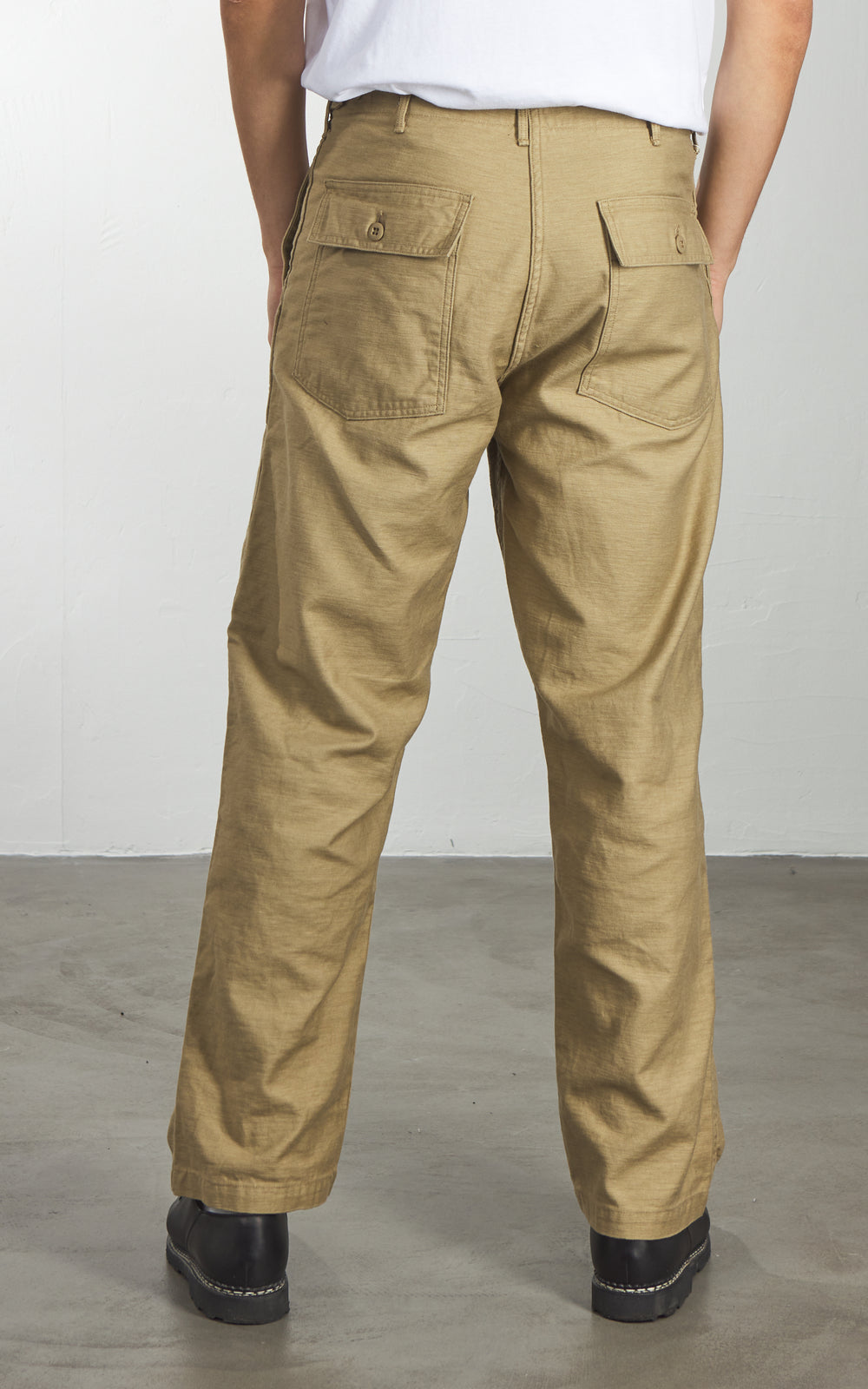 OrSlow US Army Fatigue Pants Regular Sand Beige
