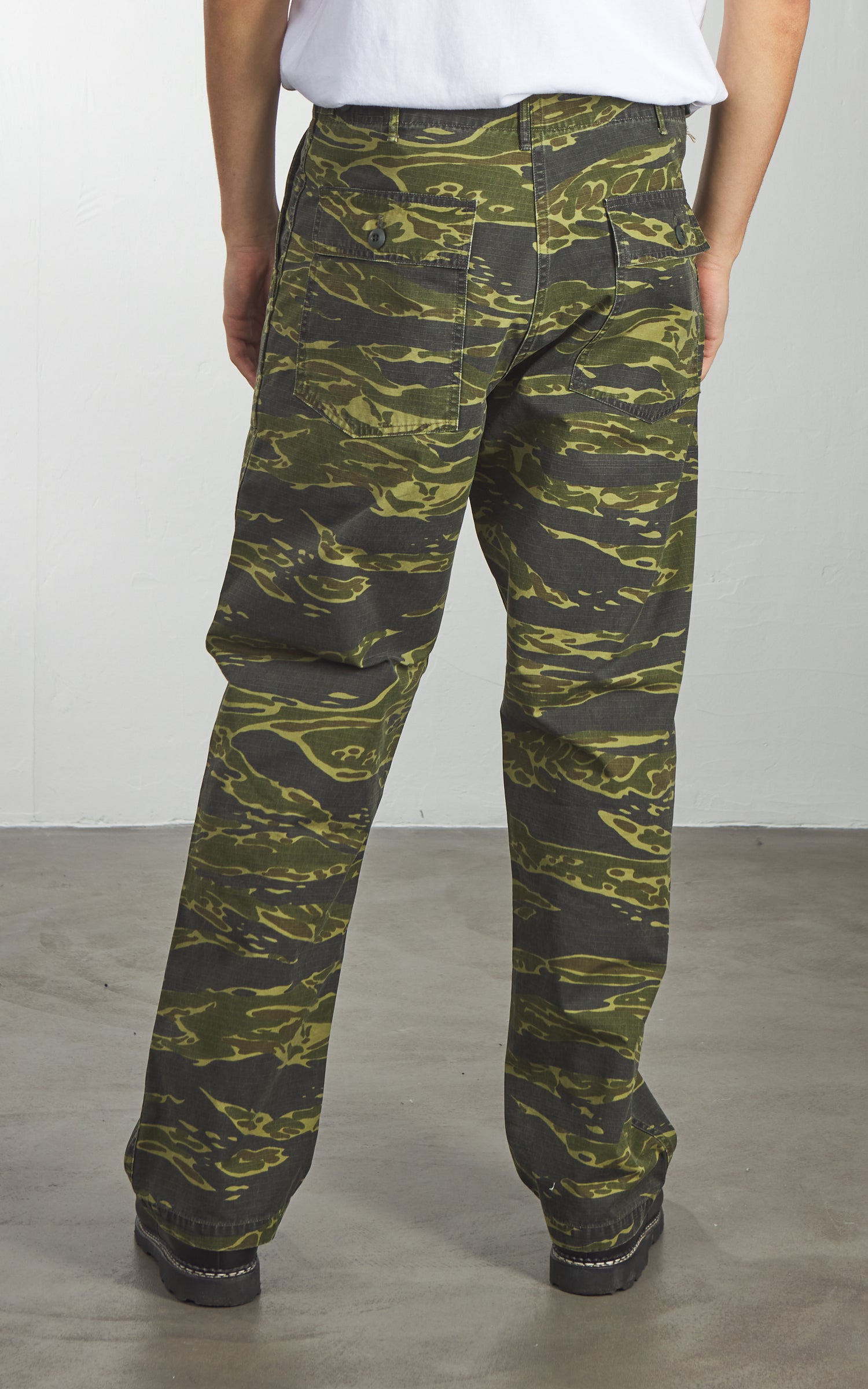 OrSlow US Army Fatigue Pants Regular Tiger Camo