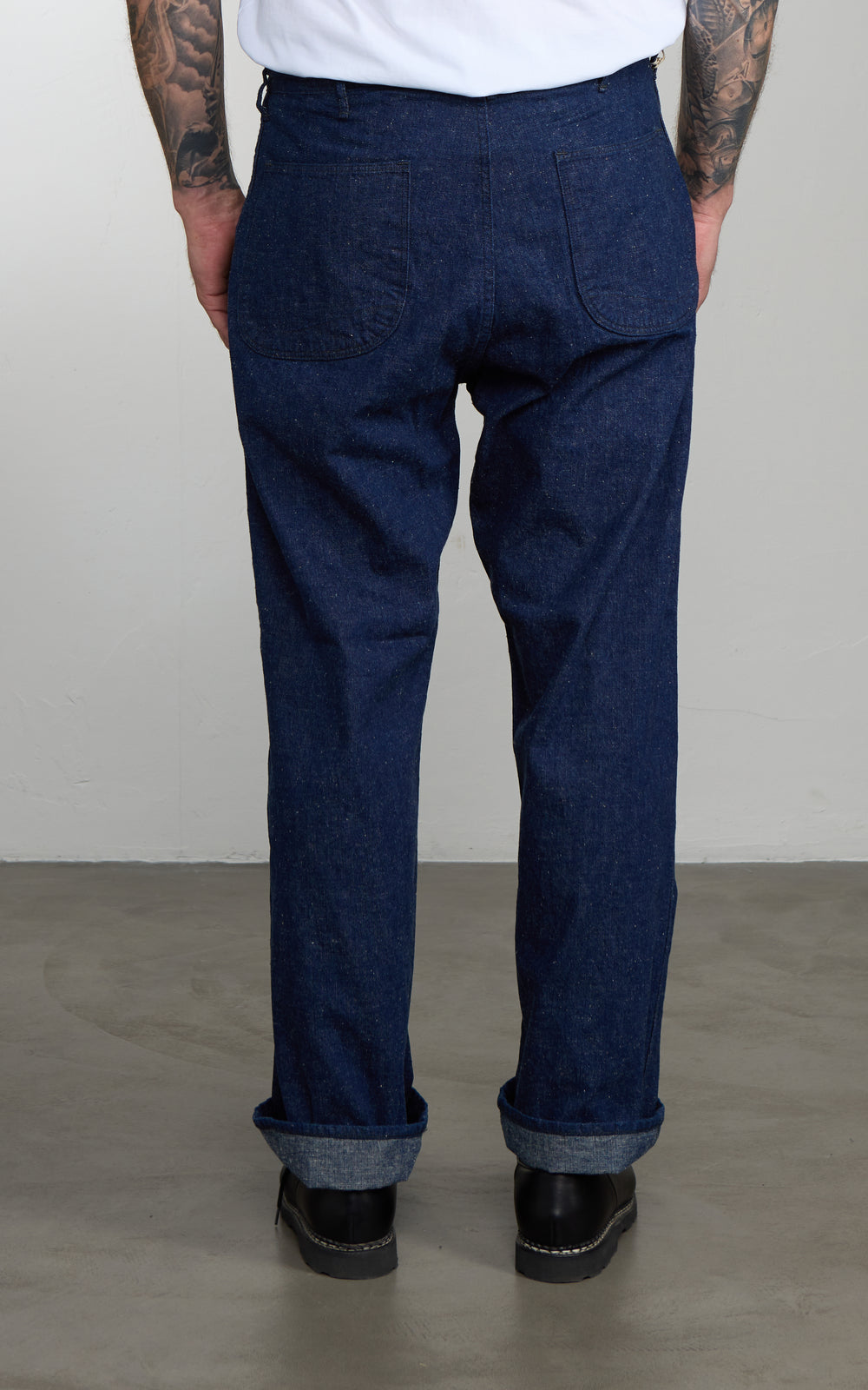 OrSlow U.S. Navy Utility Denim Pants Indigo