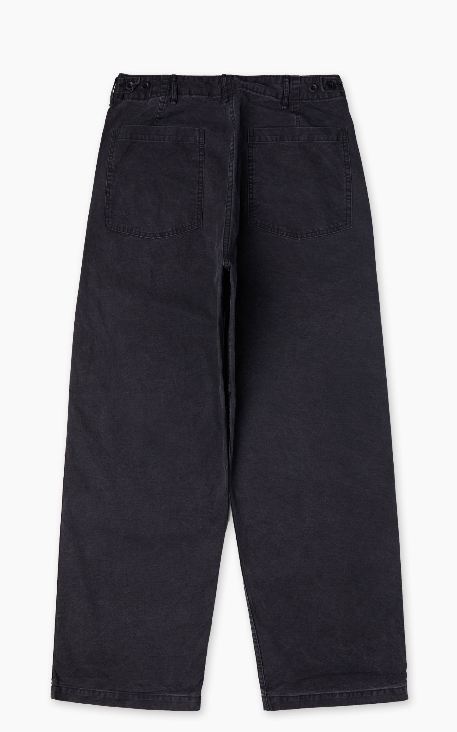 OrSlow Summer Fatigue Pants Cotton Black