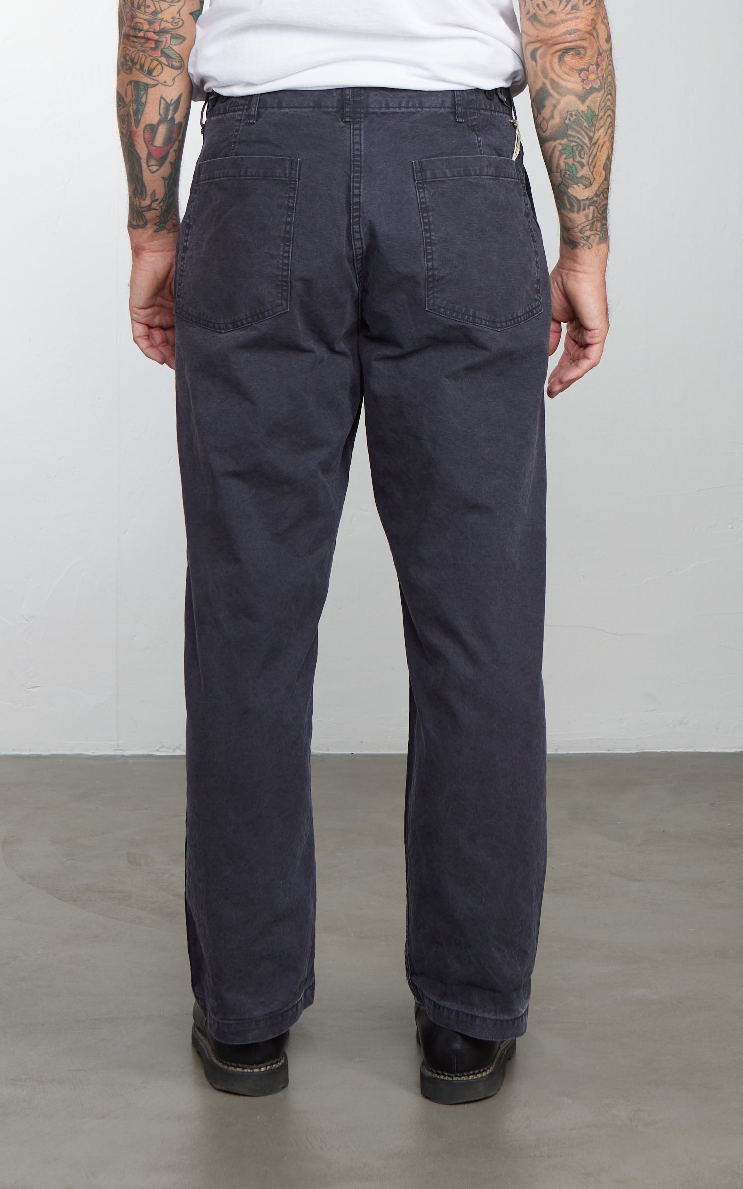 OrSlow Summer Fatigue Pants Cotton Black