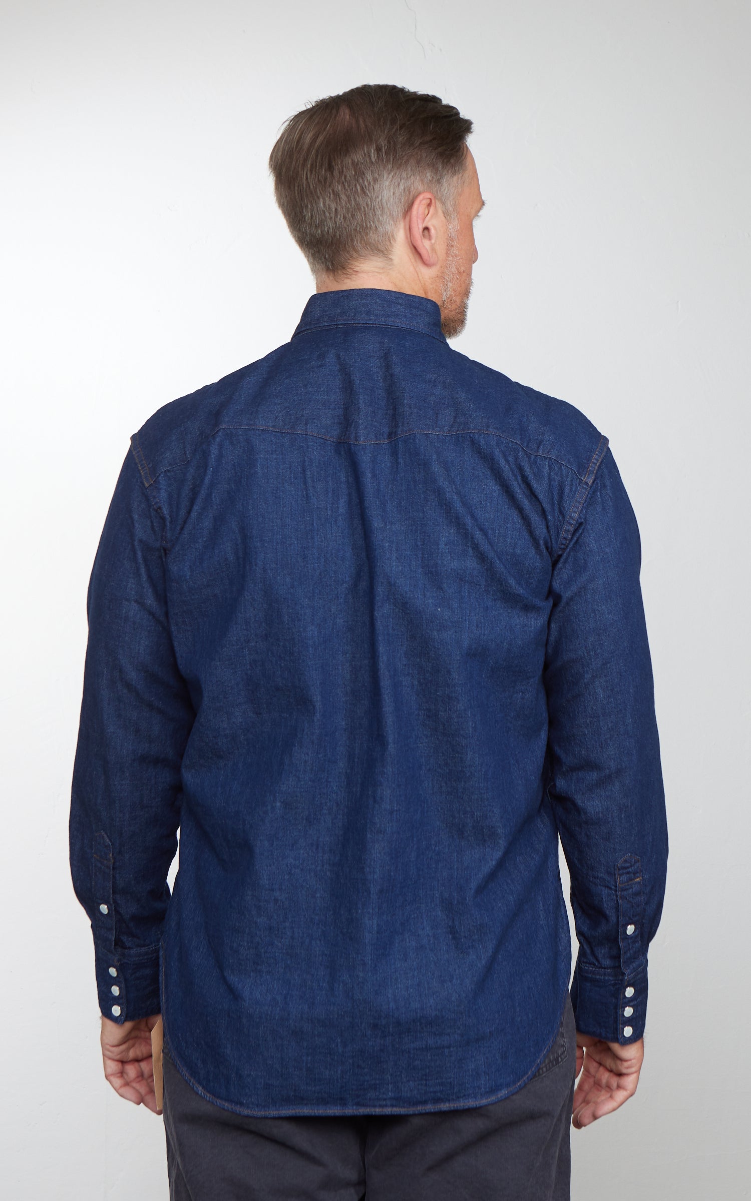OrSlow Denim Western Shirt Indigo One Wash