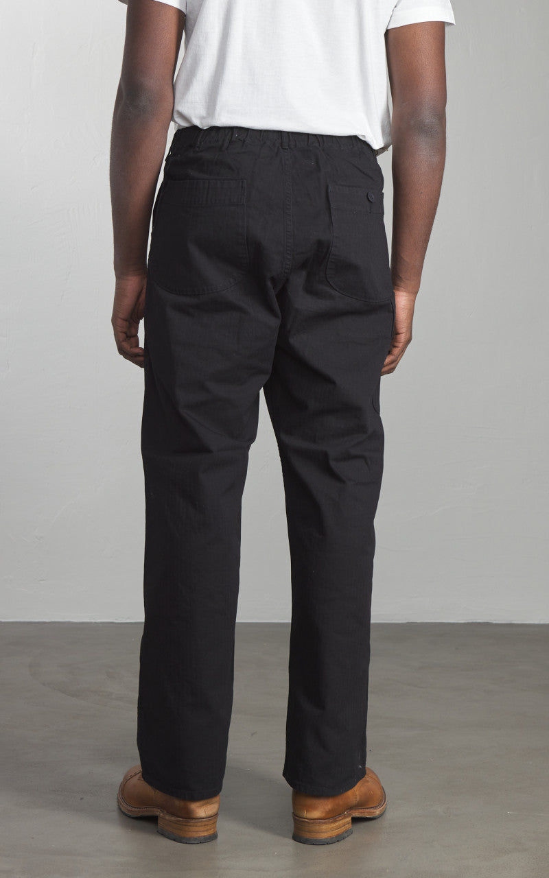 OrSlow Wide Fit French Work Pants Black