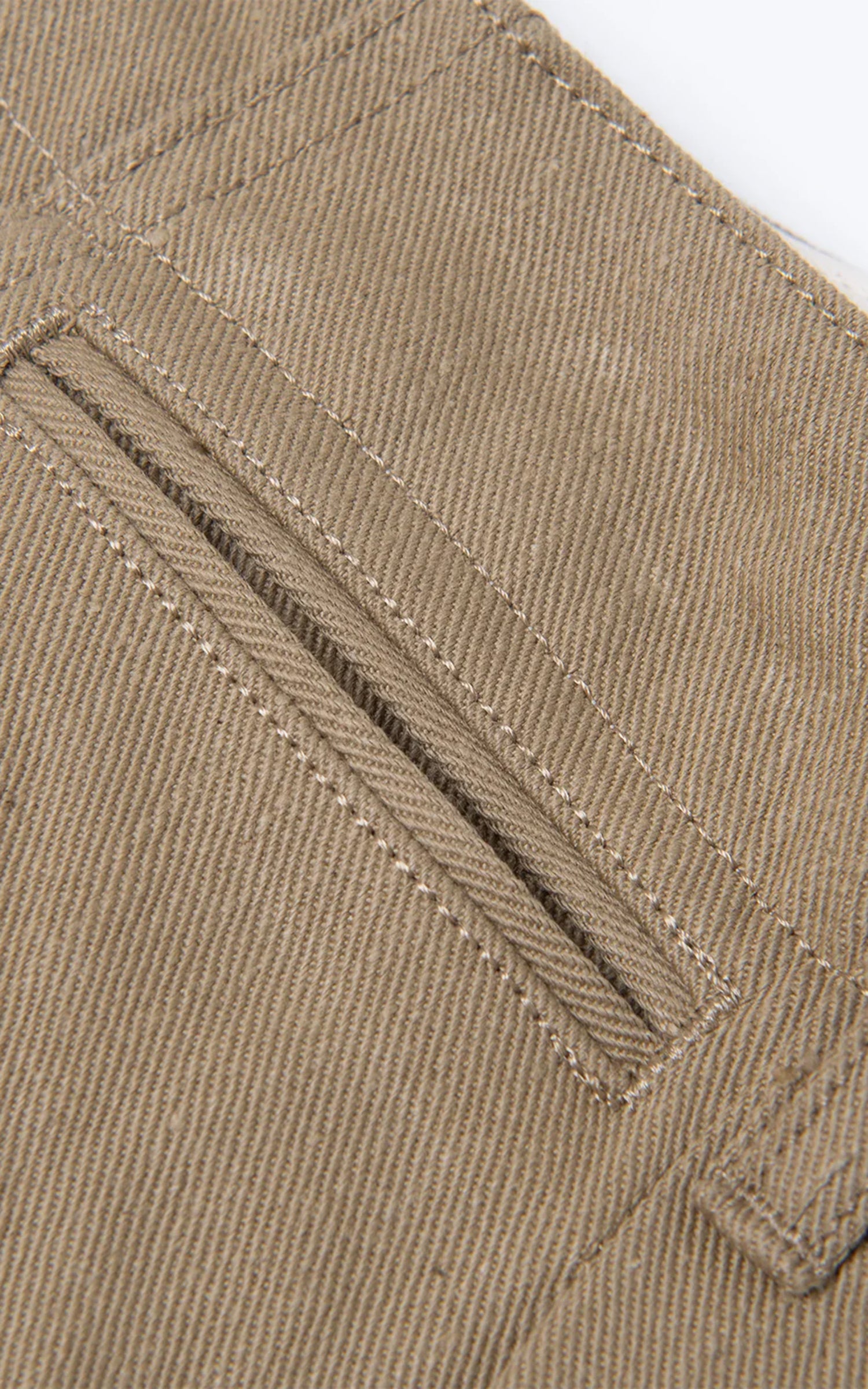 Orgueil OR-1133 Cotton Wide Selvedge Trousers Beige