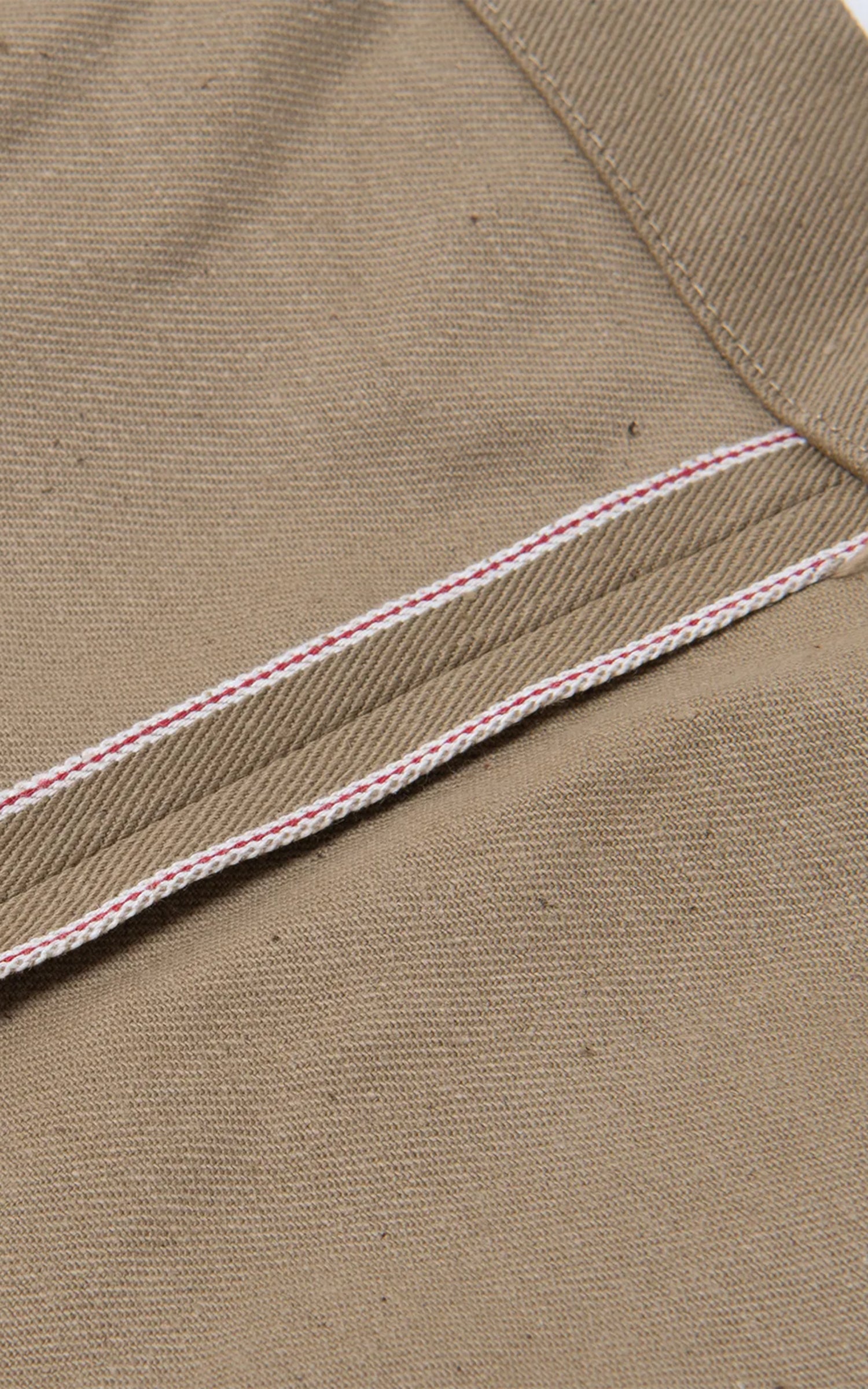 Orgueil OR-1133 Cotton Wide Selvedge Trousers Beige