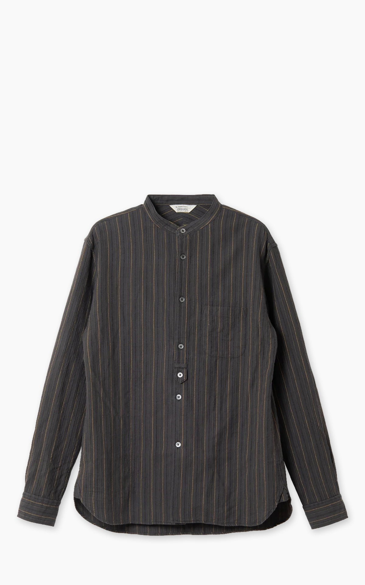 Orgueil OR-5132 Grandpa Shirt Charcoal