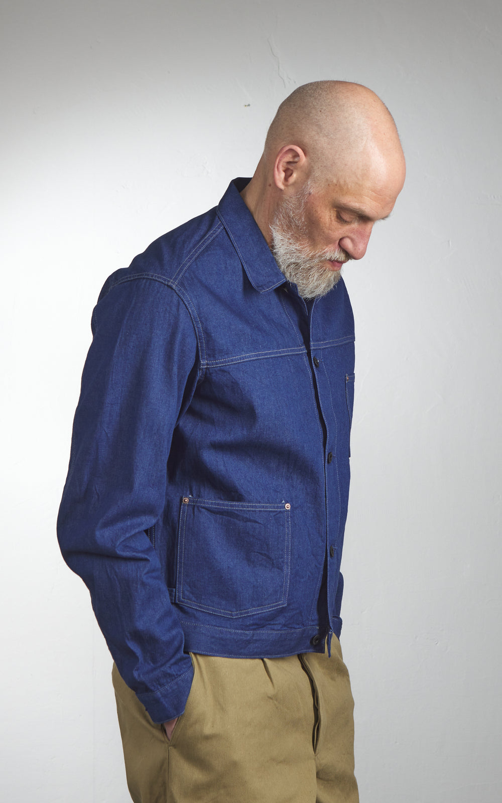 Orgueil OR-4333 Denim Work Jacket Indigo