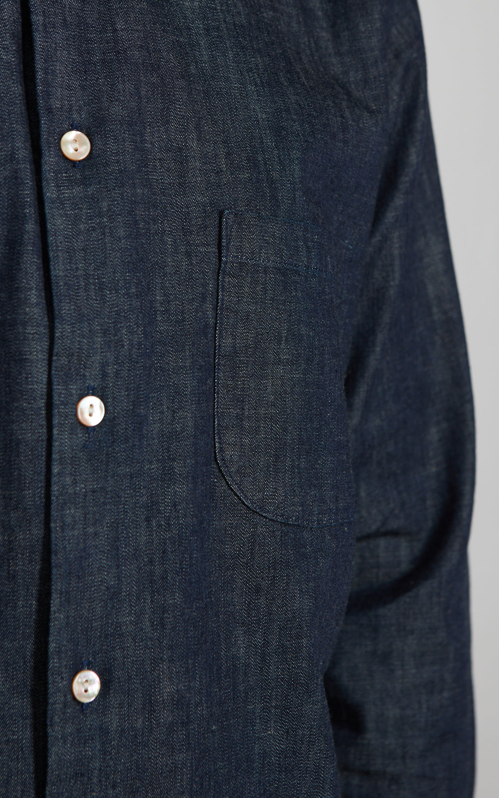 Orgueil OR-5109 Windsor Collar Shirt Denim Indigo