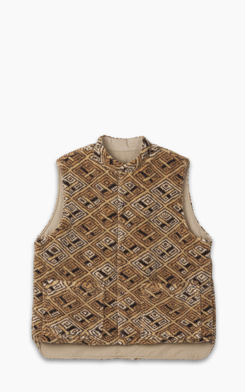 OrSlow Reversible Vest Beige