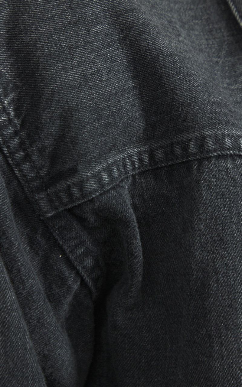 OrSlow Type 1 Denim Jacket Selvedge Stonewashed Black