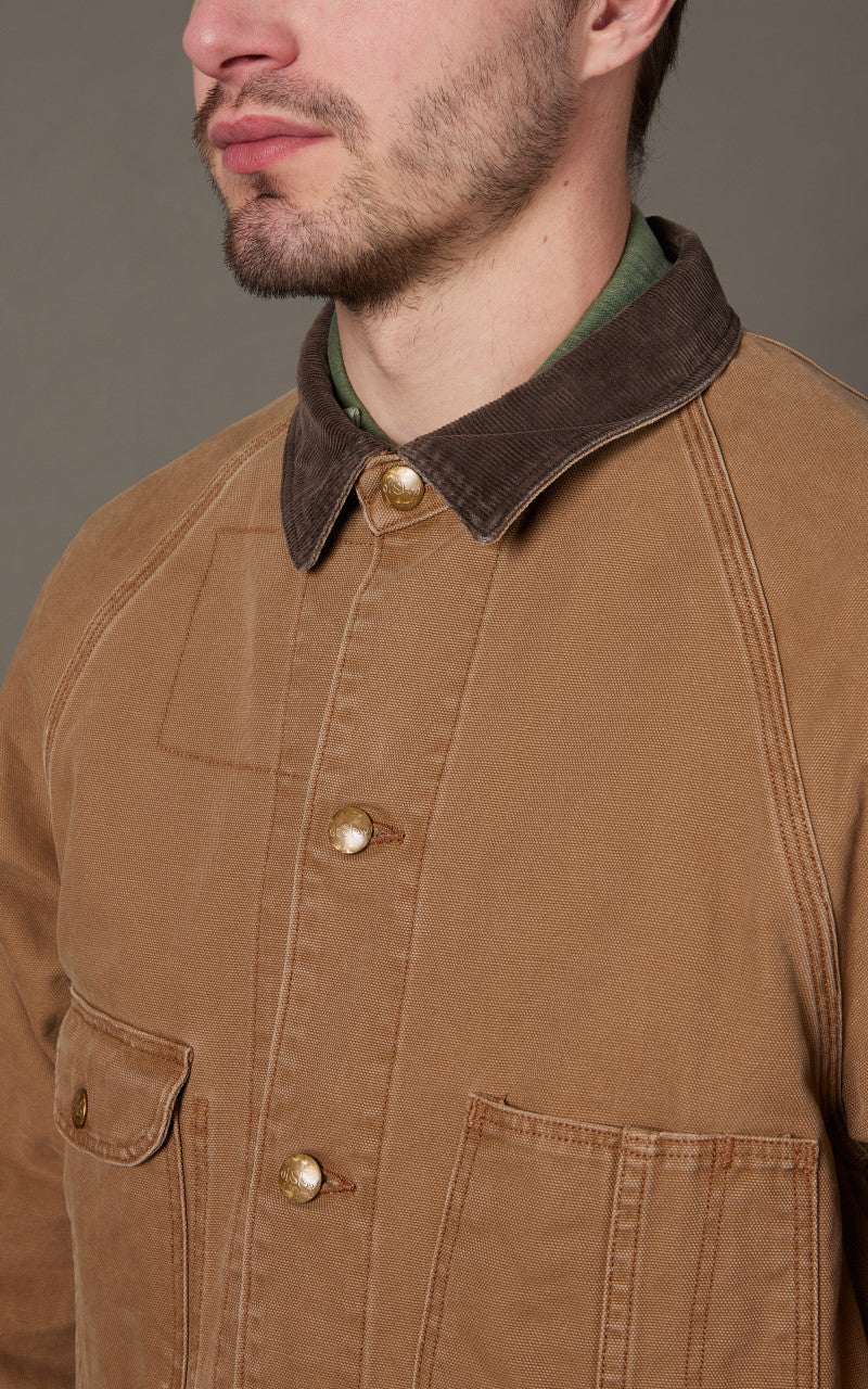 OrSlow 1950's Coverall Jacket Duck Brown