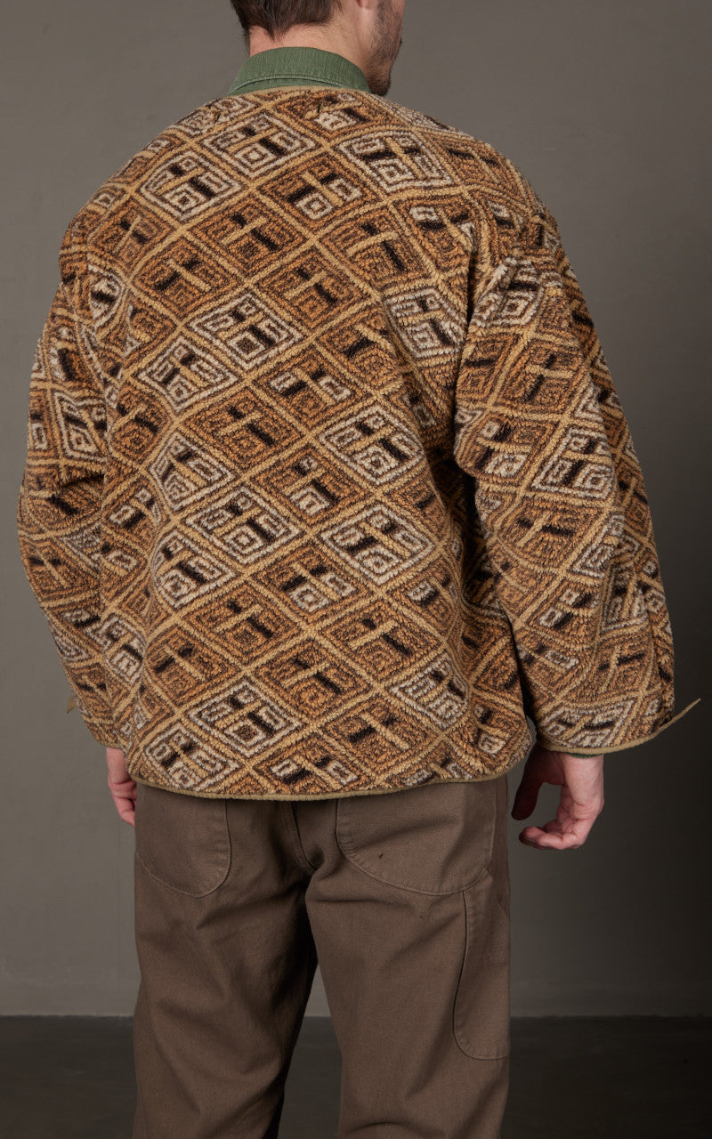 OrSlow African Pattern Liner Boa Fleece Multi
