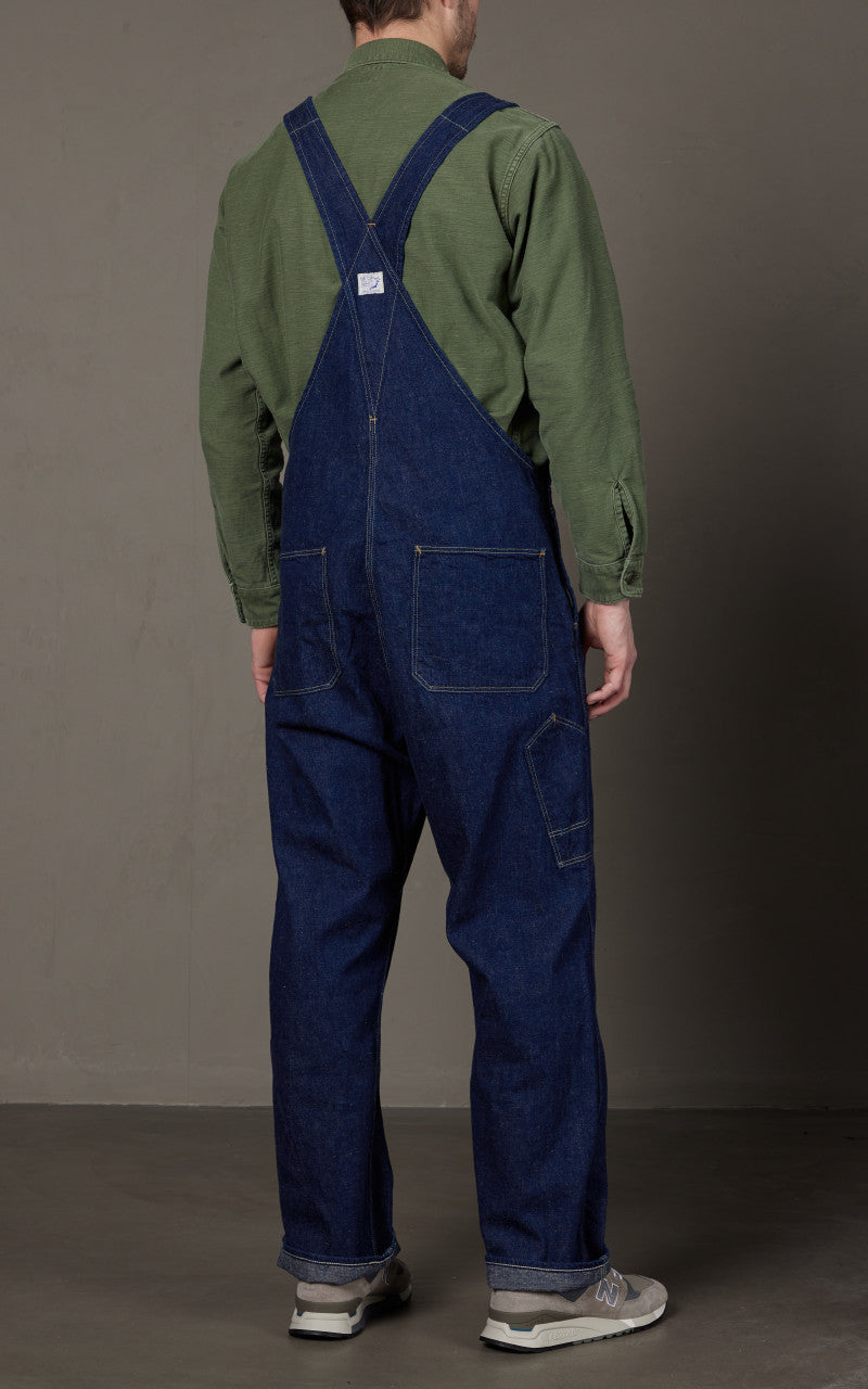 OrSlow 1930's Denim Overall Indigo One Wash