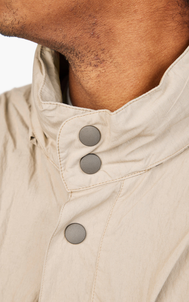 Our Legacy Exhale Puffa Metallic Sand Parachute Poplin