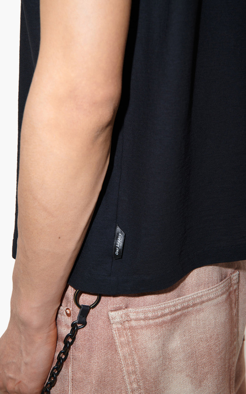 Our Legacy New Box T-Shirt Clean Jersey Black