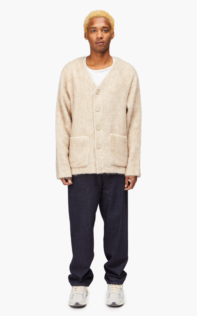 Our Legacy Cardigan Antique White Mohair