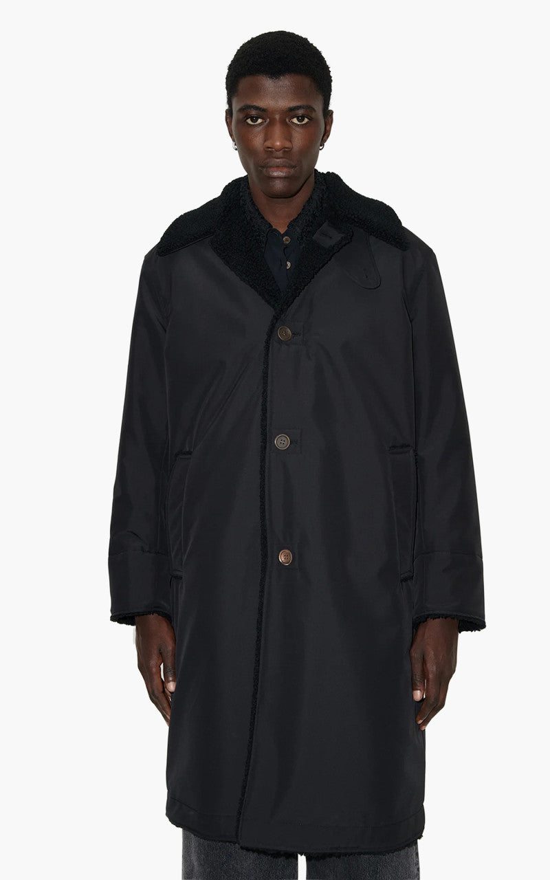 Our Legacy Polar Coat Black Compact Tech