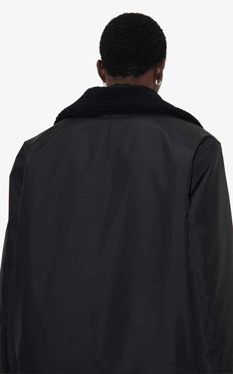 Our Legacy Polar Coat Black Compact Tech