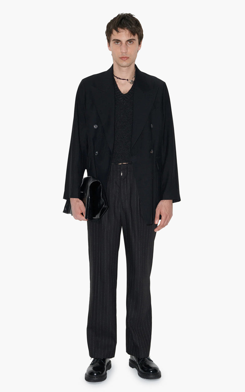 Our Legacy Borrowed Chino Black Chalk Stripe