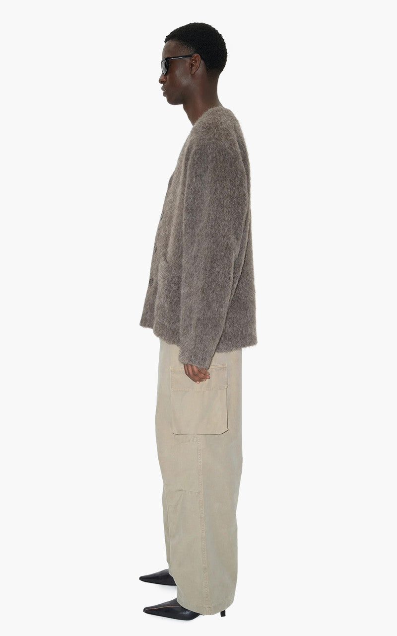 Our Legacy Cardigan Mole Grey Mohair