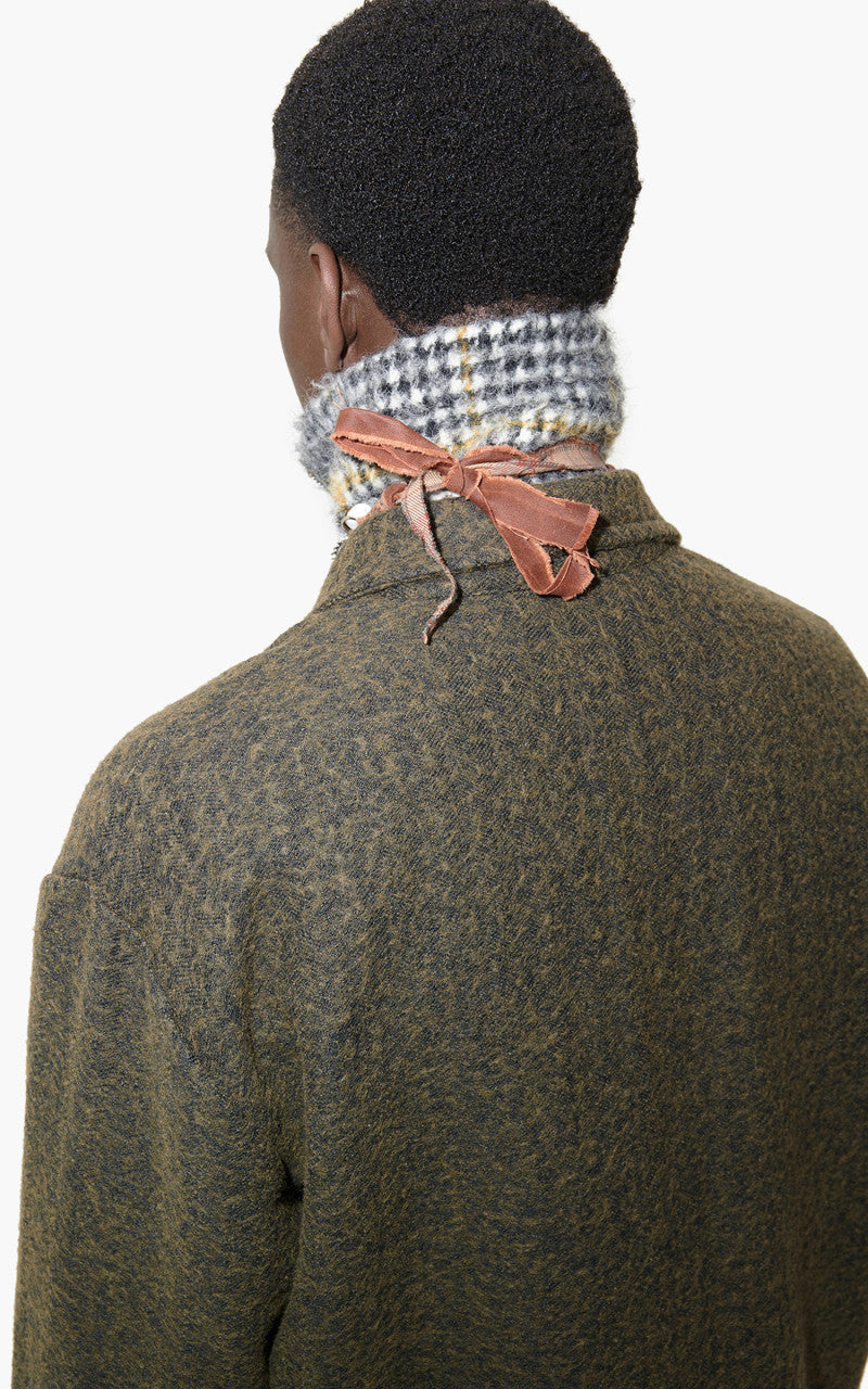 Our Legacy Haven Jacket Black/Moss Fuzz Wool