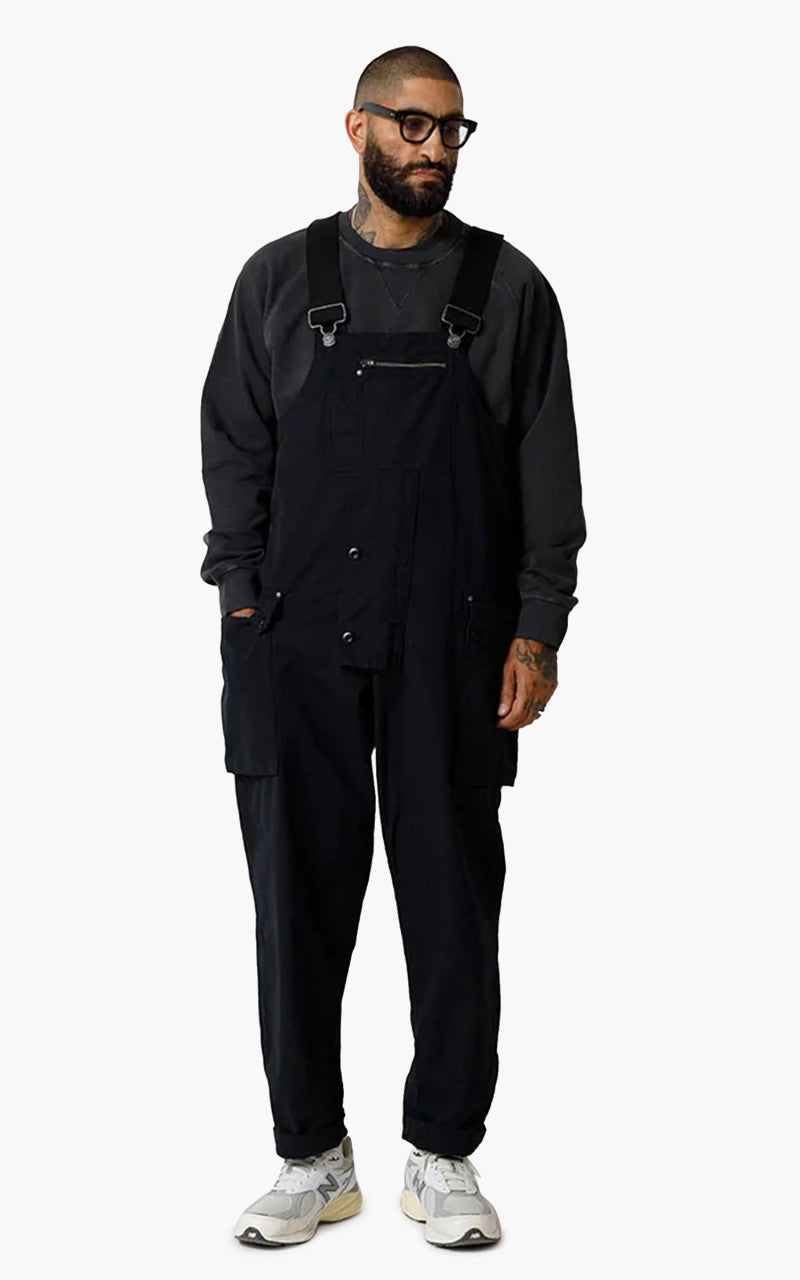 Nigel Cabourn Naval Dungaree Cotton Ripstop Black