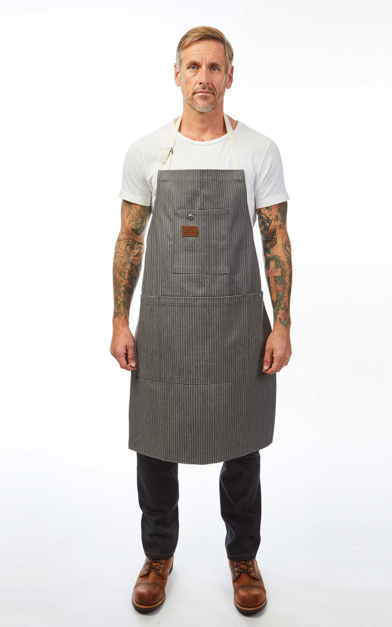 Pike Brothers 1927 Shop Apron Grey Wabash