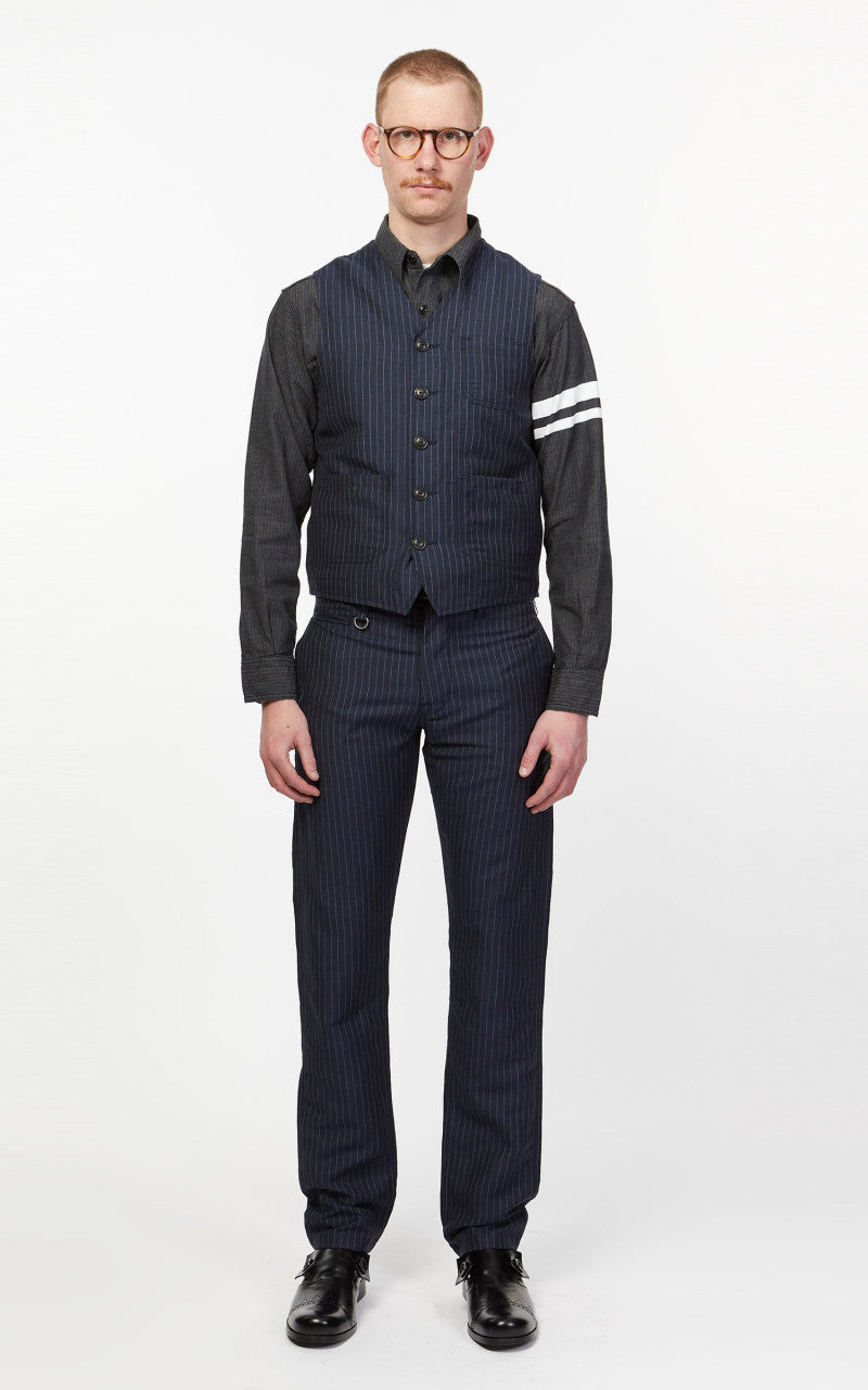 Pike Brothers 1937 Roamer Vest Chicago Blue