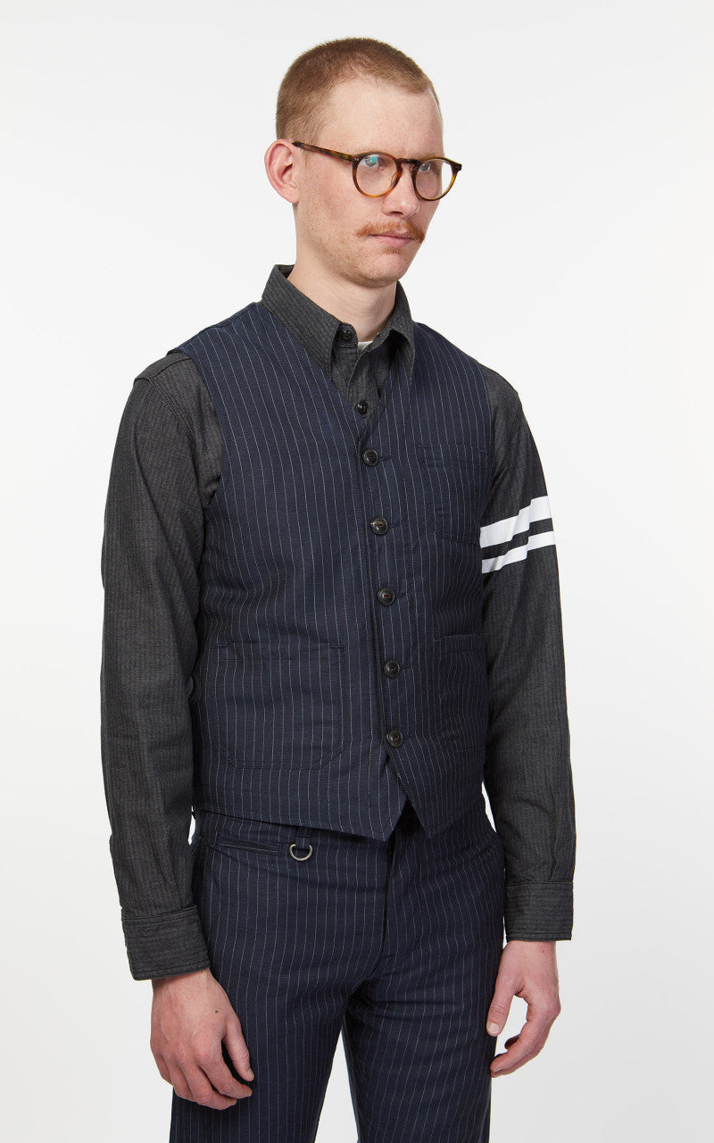 Pike Brothers 1937 Roamer Vest Chicago Blue