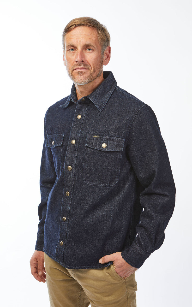 Pike Brothers 1943 CPO Shirt 12oz Indigo