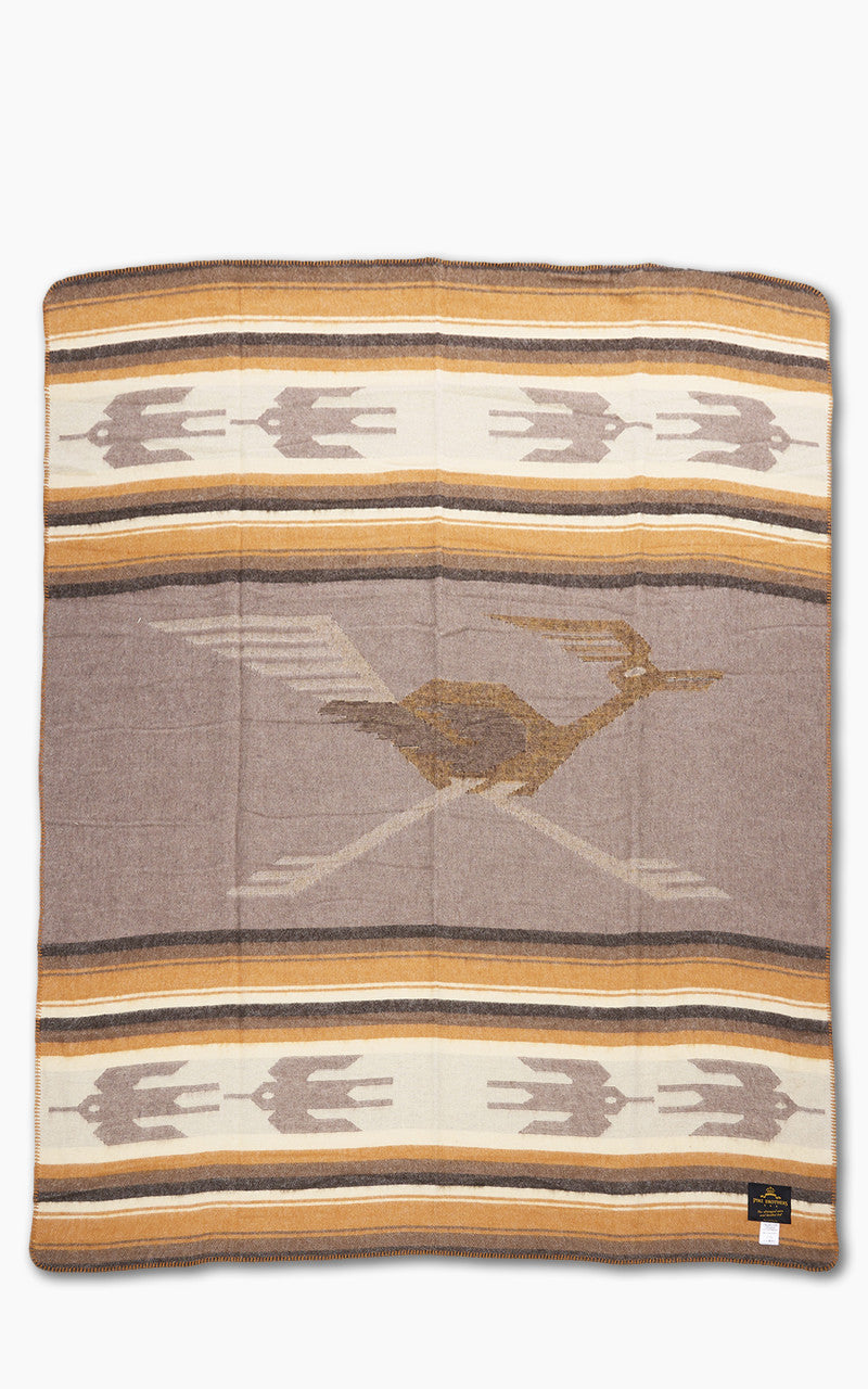 Pike Brothers 1969 Roadrunner Wool Blanket Brown