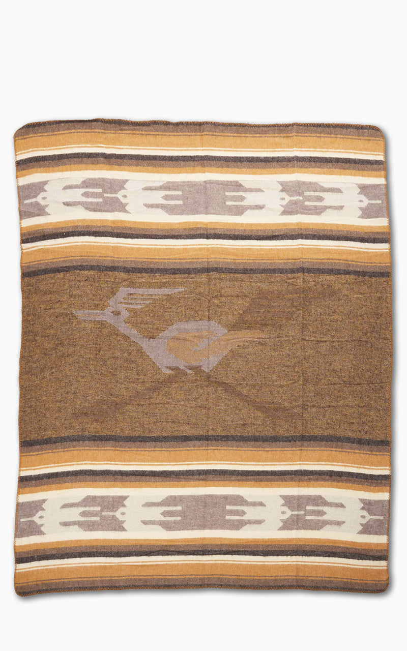 Pike Brothers 1969 Roadrunner Wool Blanket Brown