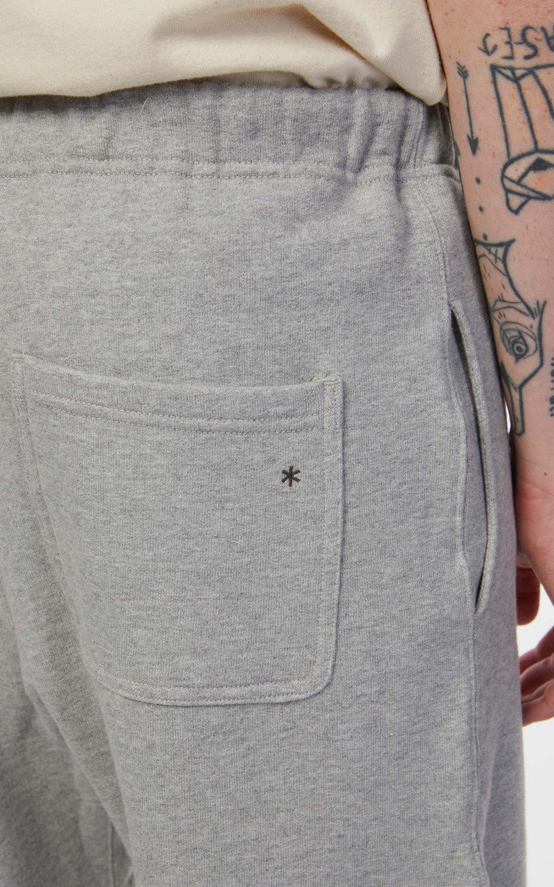 Snow Peak Recycled Cotton Sweat Pants Melange Grey