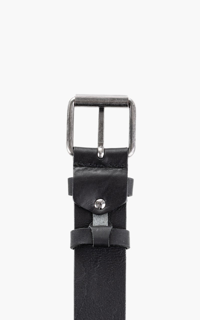 Nudie Jeans Pedersson Leather Belt Black