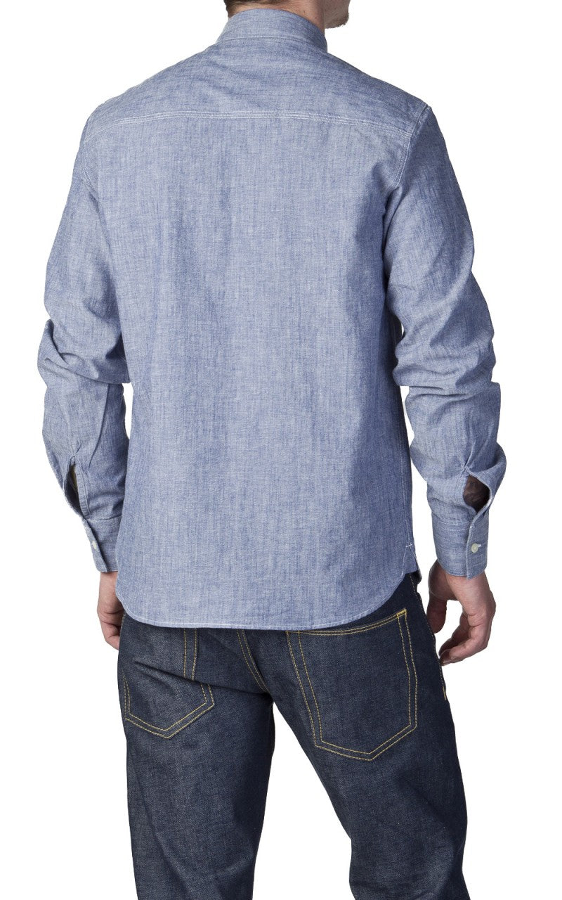 Pike Brothers 1937 Roamer Shirt Blue Chambray