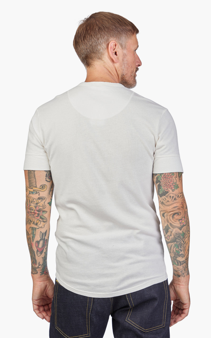 Pike Brothers 1927 Henley Short Sleeve Ecru
