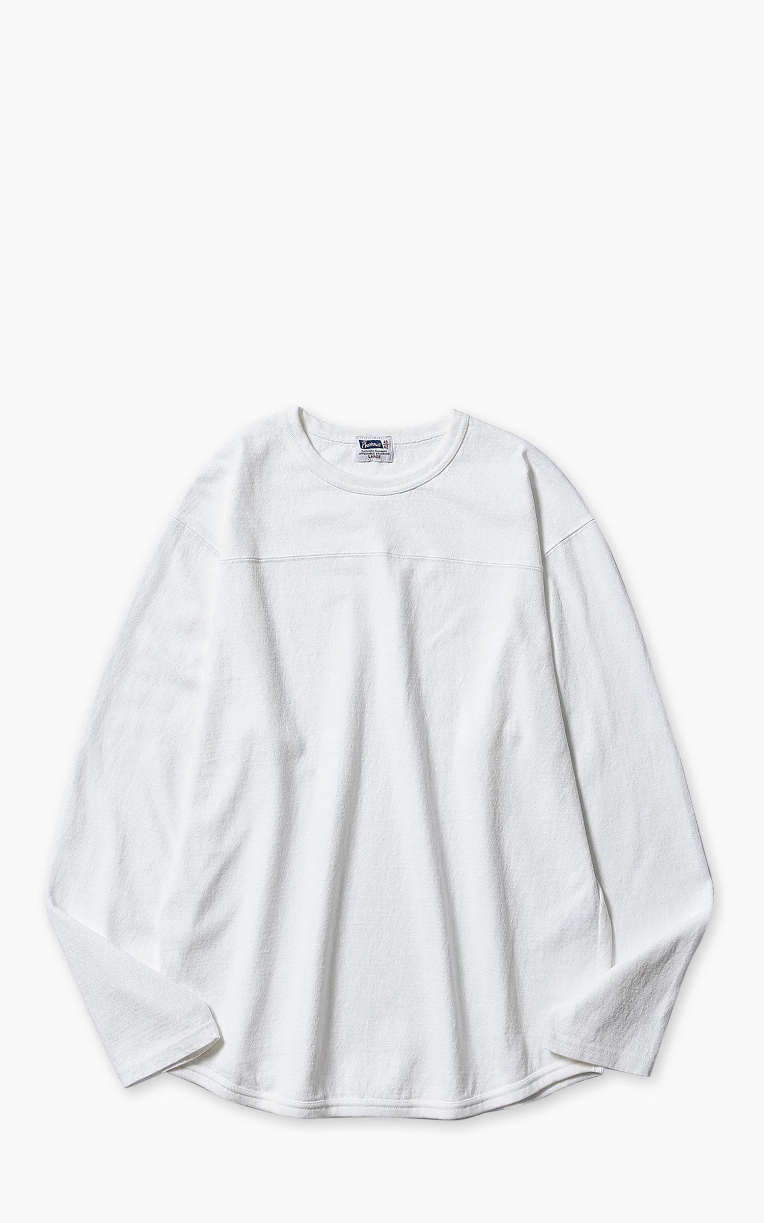 Pherrow's PLFT1 Football Longsleeve Tee White